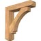 Ekena Millwork Imperial Craftsman Smooth Bracket w/ Offset Brace, Western Red Cedar, 5 1/2"W x 24"D x 24"H BKT0604X24X24IMP04SWR - alternate 1